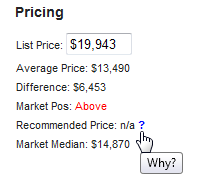 RecommendedPrice
